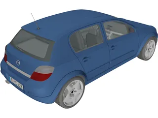 Opel Astra 3D Model