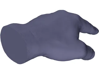 Hand Left 3D Model