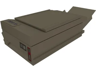 Laser Copy Machine 3D Model