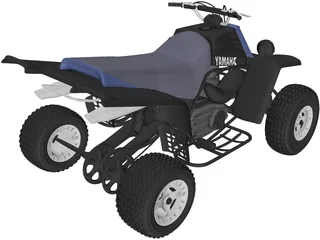 Yamaha Banshee 3D Model