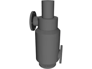 Rotary Strainer 3D Model