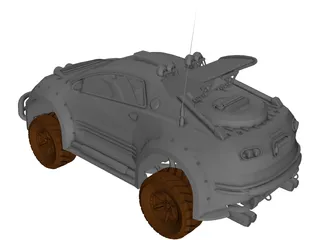 Xeno car 3D Model