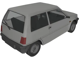 VAZ 1111 Oka 3D Model