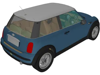 Mini Cooper 3D Model