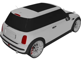 Mini Cooper [Tuned] 3D Model