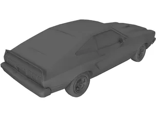 Ford Mustang (1976) 3D Model