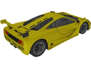 McLaren F1 LM 3D Model