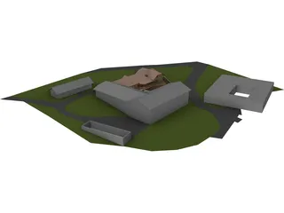 Farmers House 3D Model