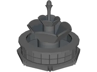 Fountain 3D Model