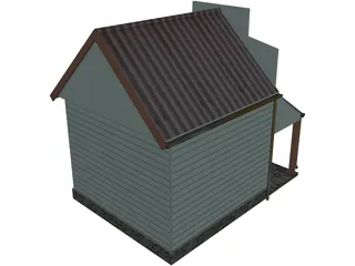 Short Shop 3D Model