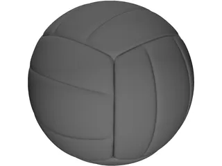 Volleyball 3D Model