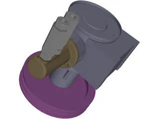 Piston Pomp 3D Model