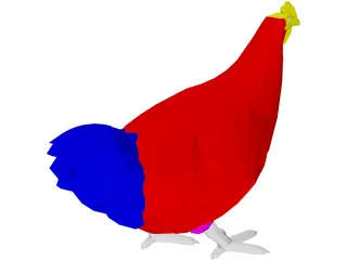 Chicken 3D Model