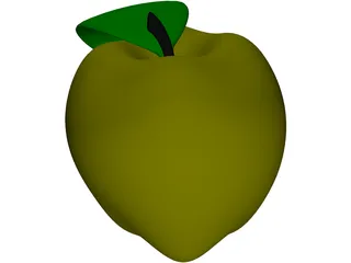 Apple 3D Model