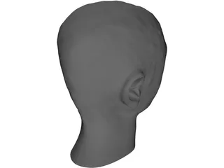 Head Johnie 3D Model