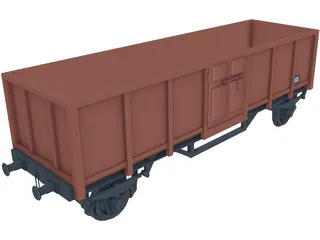 Bulk Carrier 3D Model