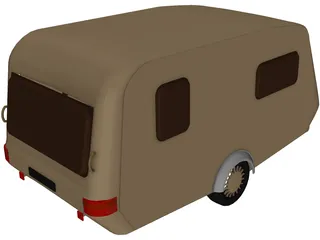 Caravan 3D Model