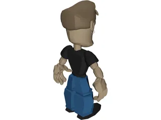 Retroboy 3D Model