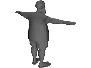Big Daddy 3D Model
