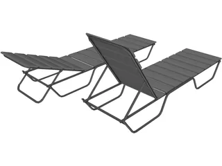 Sun Chair 3D Model