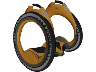 Wheel Sport Vehicle 3D Model