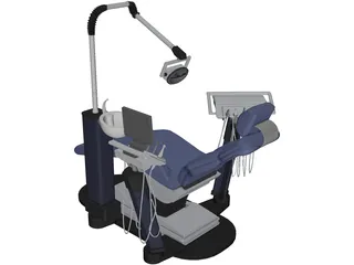 Dentist Chair 3D Model