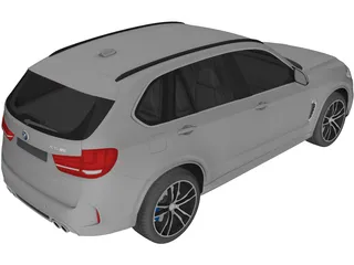 BMW X5M [F15] (2016) 3D Model