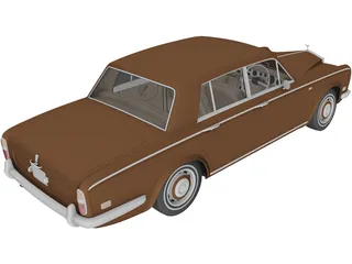 Rolls Royce Silver Shadow 3D Model