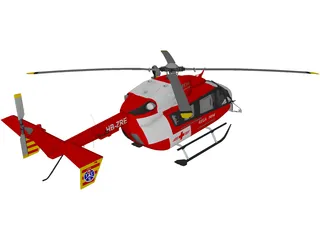 Eurocopter EC145 3D Model