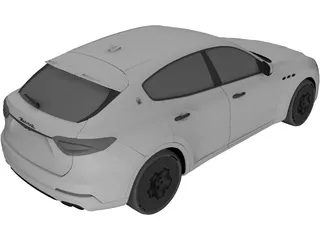 Maserati Levante (2017) 3D Model