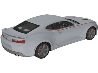 Chevrolet Camaro SS (2016) 3D Model