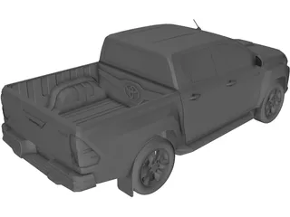 Toyota Hilux (2016) 3D Model