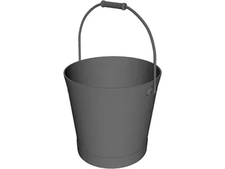 Water Bucket 3D Model