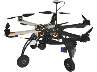 Condor Drone 3D Model