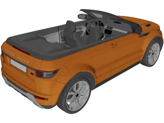 Land Rover Evoque Cabriolet 3D Model