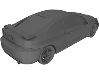 Toyota Celica GTS (2005) 3D Model