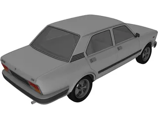 Fiat 132 (1981) 3D Model