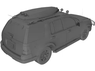 Ford Explorer (2010) 3D Model