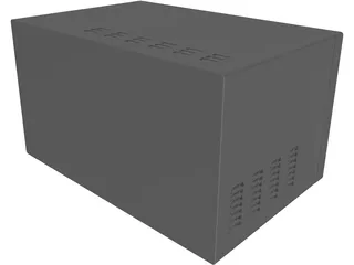 Microwave 3D Model