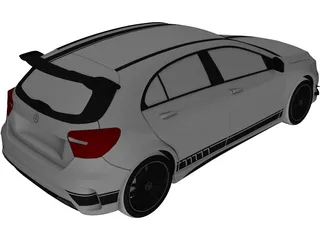 Mercedes-Benz A45 AMG Edition 1 3D Model