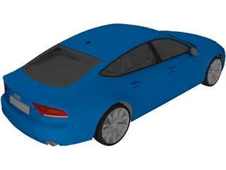 Audi S5 Sportback (2013) 3D Model