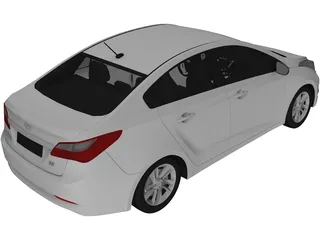 Hyundai HB20S 3D Model
