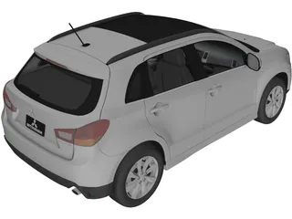 Mitsubish Outlander Sport (2013) 3D Model