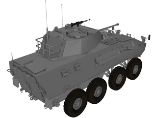 Piranha Lav-25 3D Model