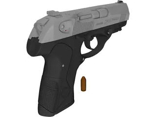 Beretta Px4 Storm 3D Model