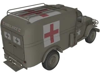 Ambulance 3D Model