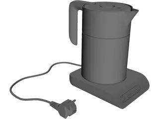 Bosch Electric Kettle 3D Model