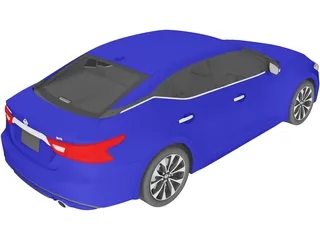 Nissan Maxima (2016) 3D Model