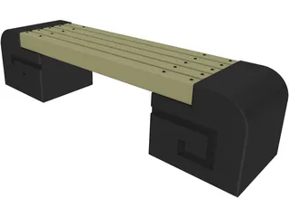 Bench 3D Model