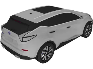 Nissan Murano (2016) 3D Model